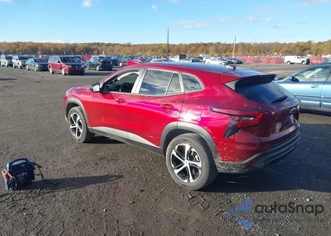 2024 Chevrolet Trax Fwd 1Rs из США, поврежденный, VIN KL77LGE21RC108242